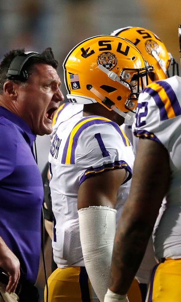 LSU's Orgeron discusses 'biggest day' on the job